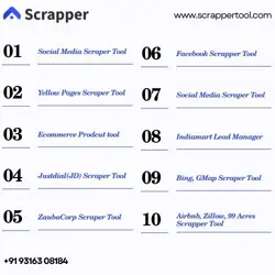 ScrapperTool Web scrapper And Map Automation Tool