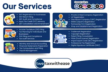 TaxWithEase CA in Rohini Chartered Accountant in Rohini