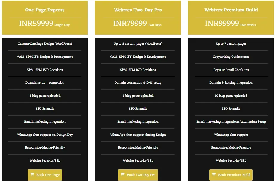 Website Design Packages Website Design Packages