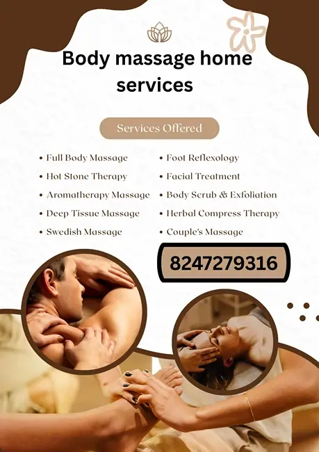 Body massage home services vijayawada Body massage home services vijayawada