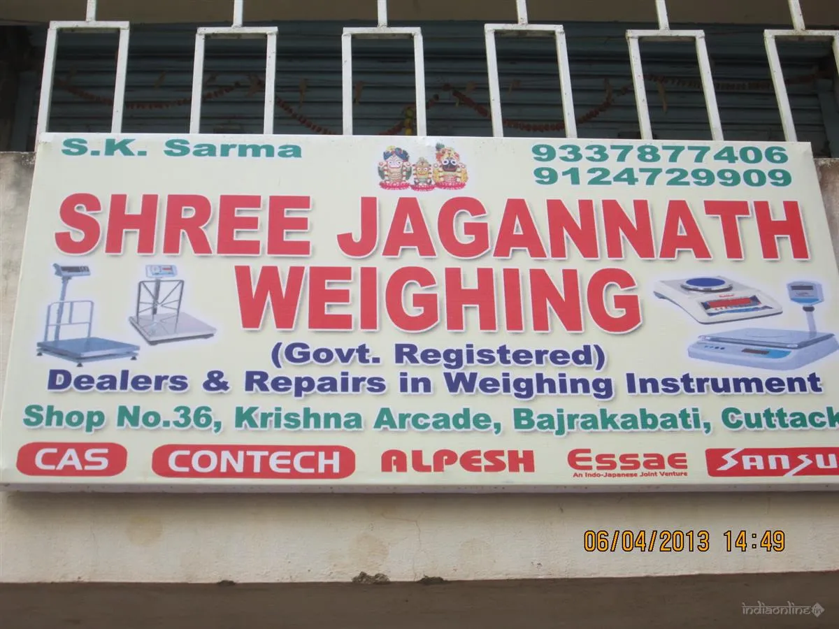 shree jagannath weighing