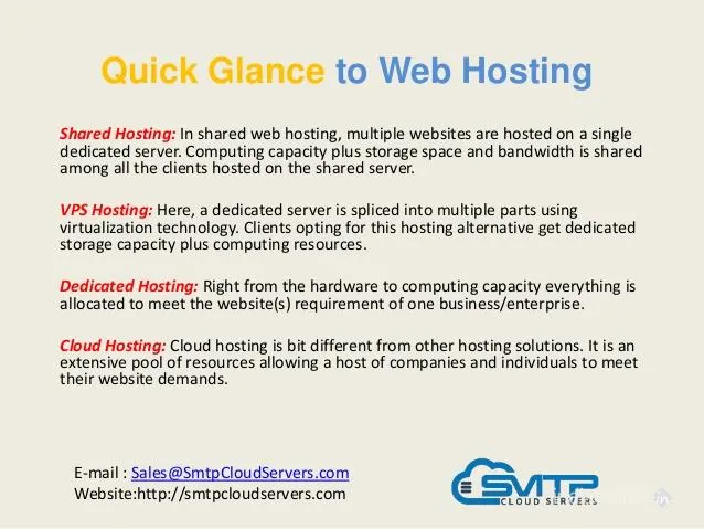 SMTP Cloud Servers SMTP Cloud Servers