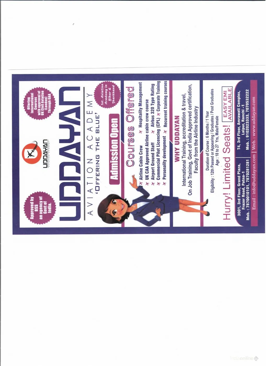 Uddayan Aviation Academy