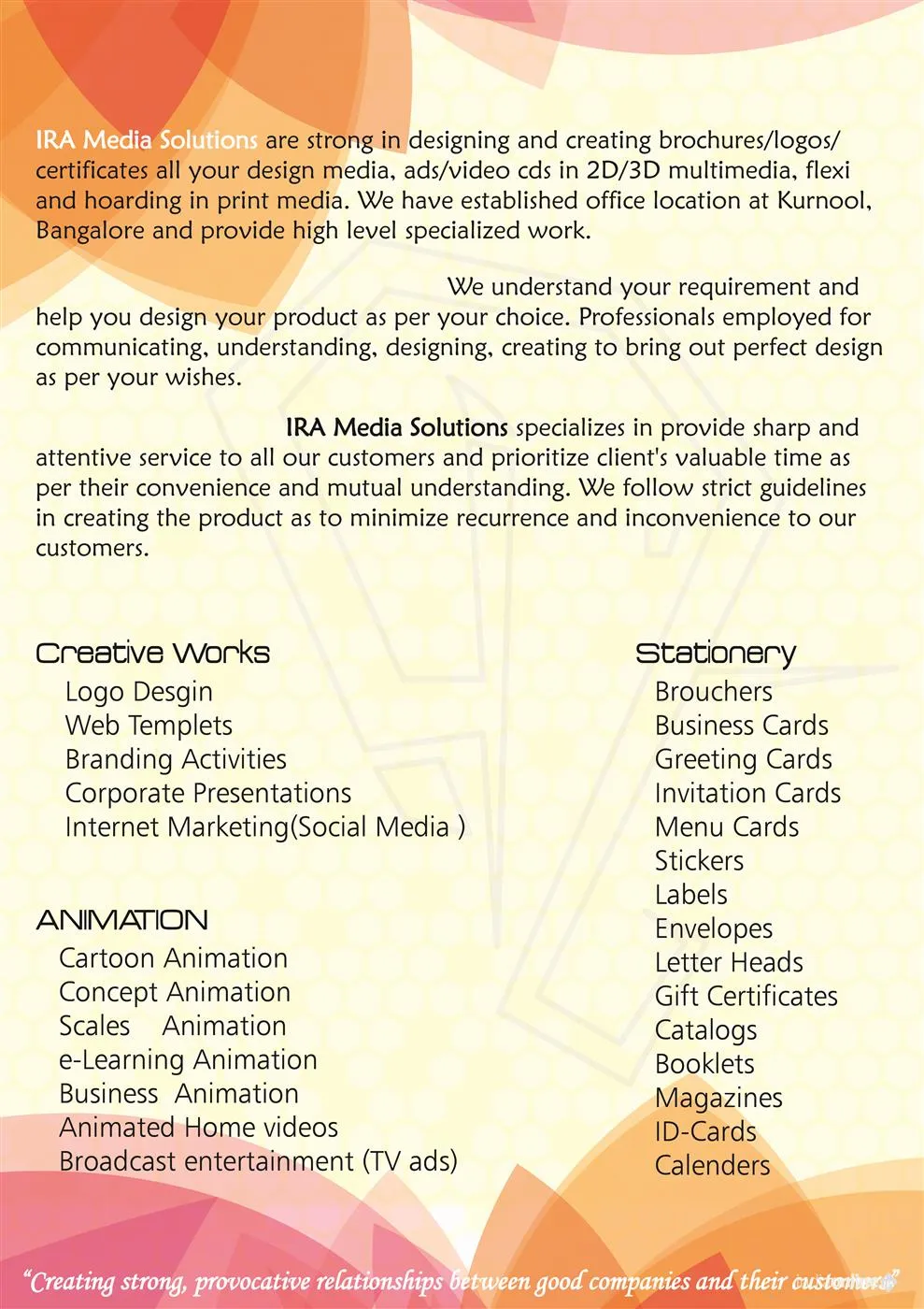 Ira Media Solutions Ira Media Solutions