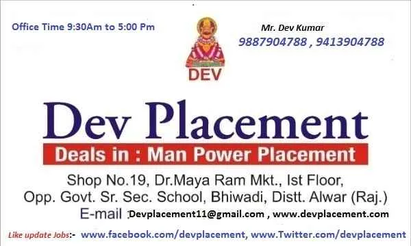 Dev Placement Consultant Dev Placement Consultant