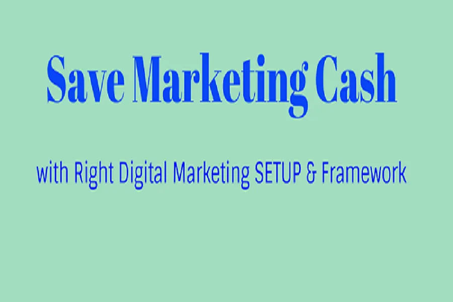Save Marketing Cash Save Marketing Cash