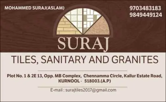 Suraj Tiles Sanitary And Granites