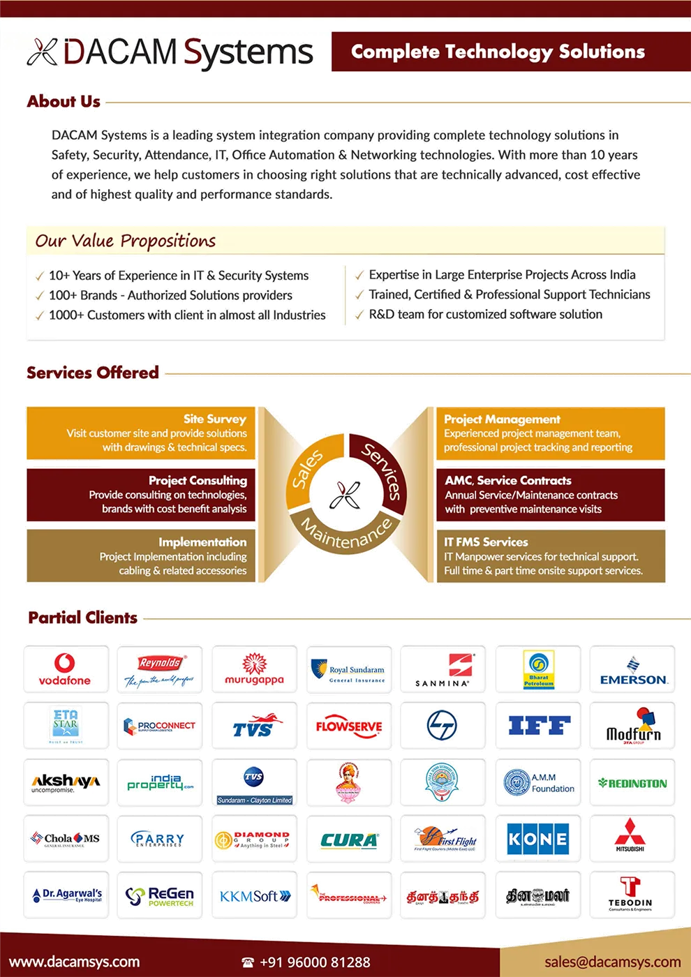 Dacam Systems Pvt Ltd