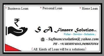 Sa Finance Solution Sa Finance Solution