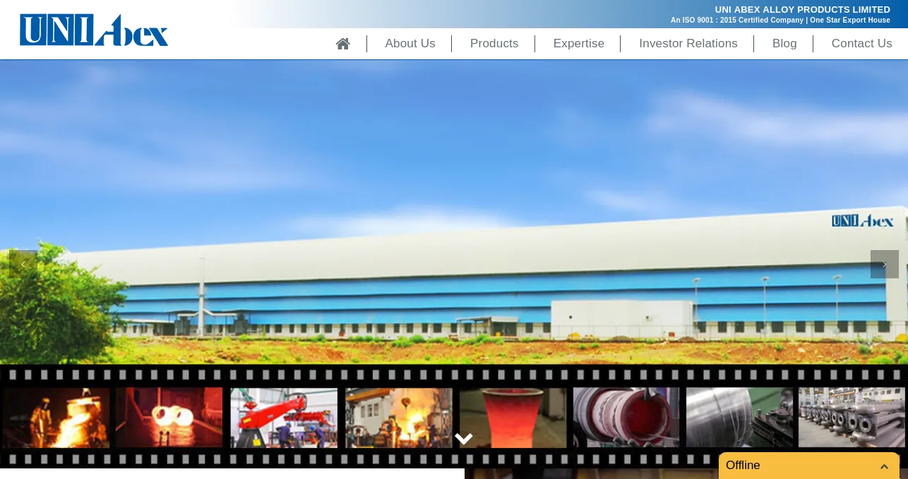 UniAbex Alloy Product Limited UniAbex Alloy Product Limited