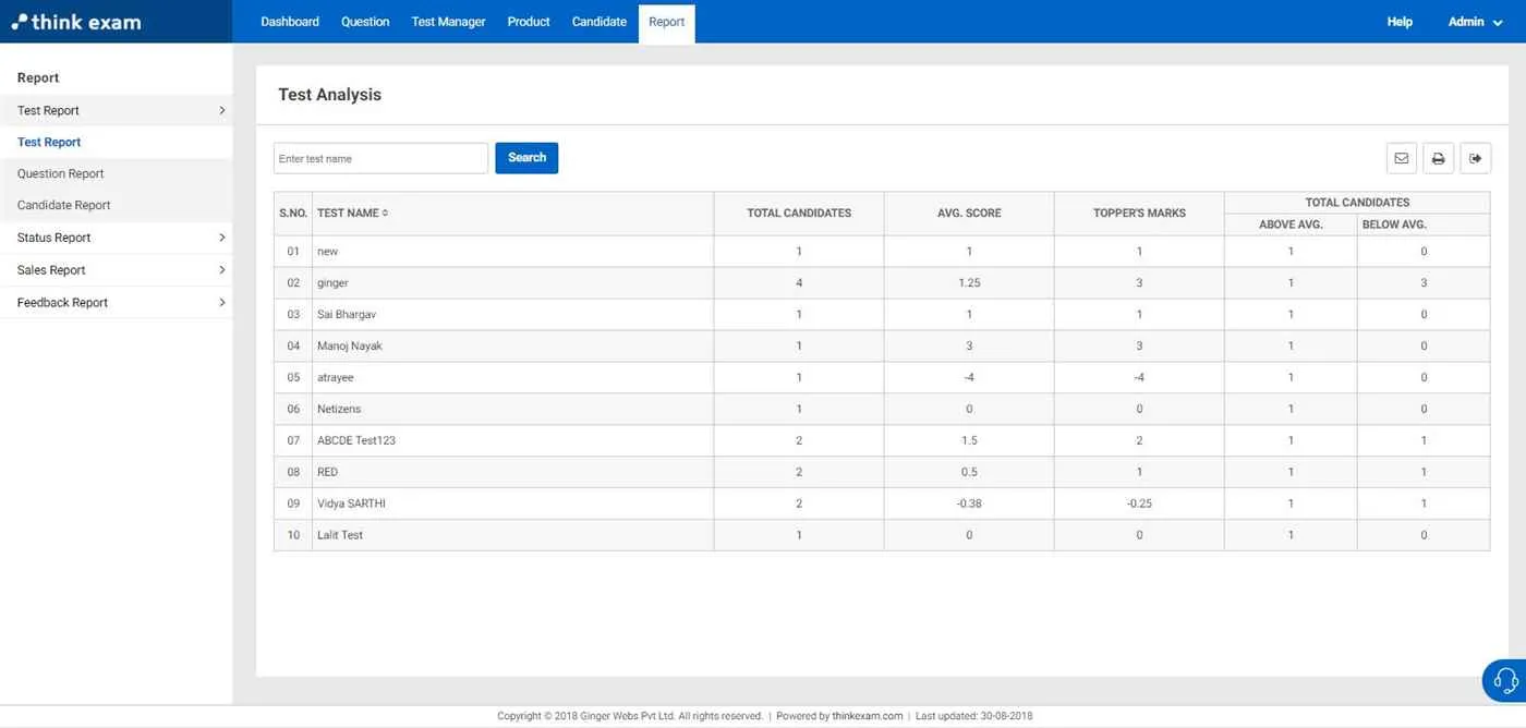 Think Exam - Online Examination Platform