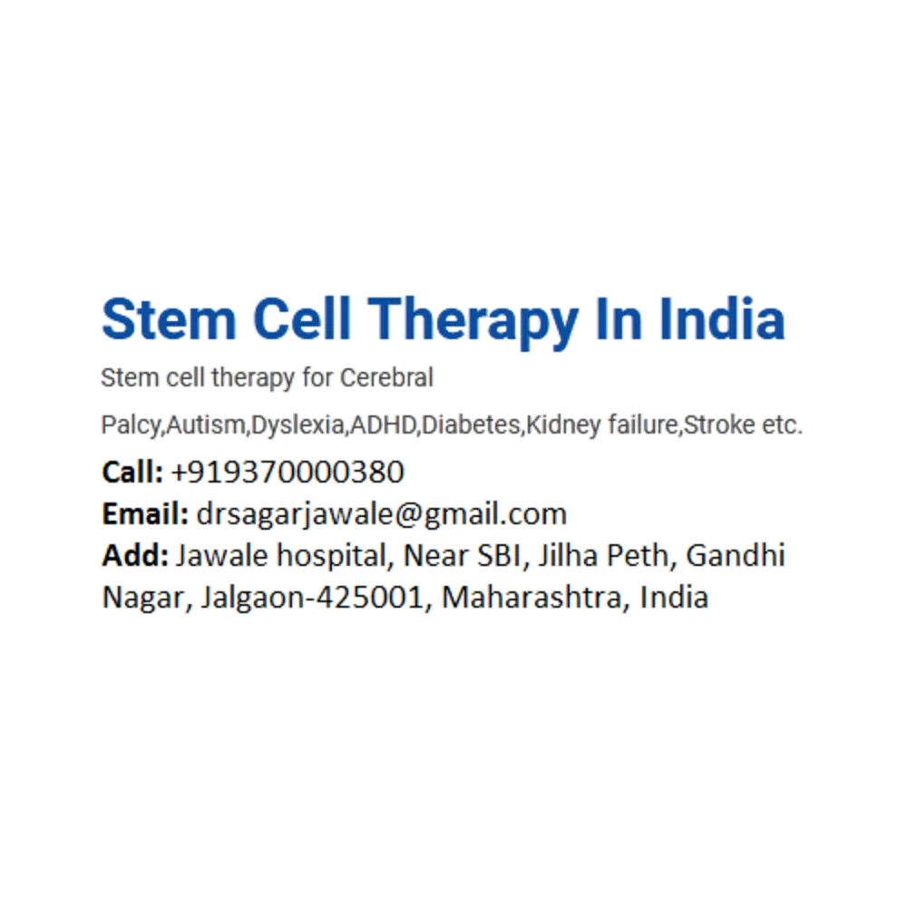 Stem Cell Therapy India