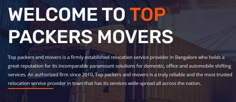 Top Packers and Movers