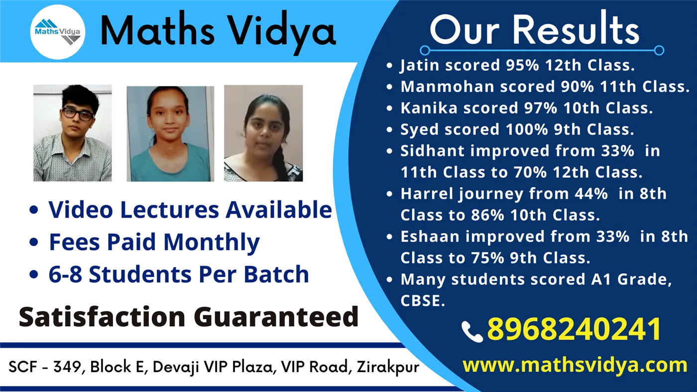 Maths Vidya Institute Maths Vidya Institute