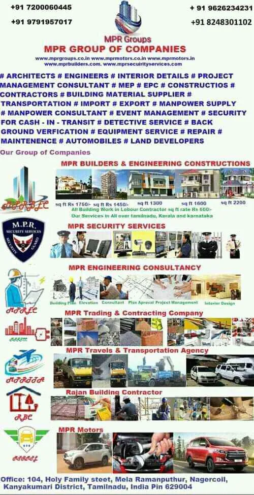 MPR Builders and Engineering Constructions MPR Builders and Engineering Constructions