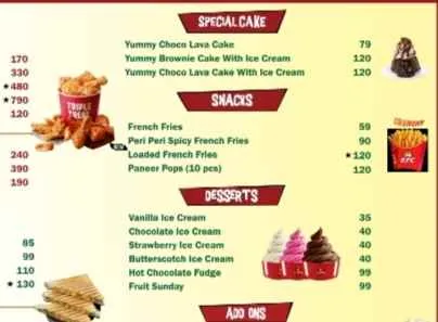Our Menu