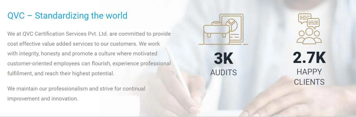 QVC Certification Services Pvt. Ltd. QVC Certification Services Pvt. Ltd.