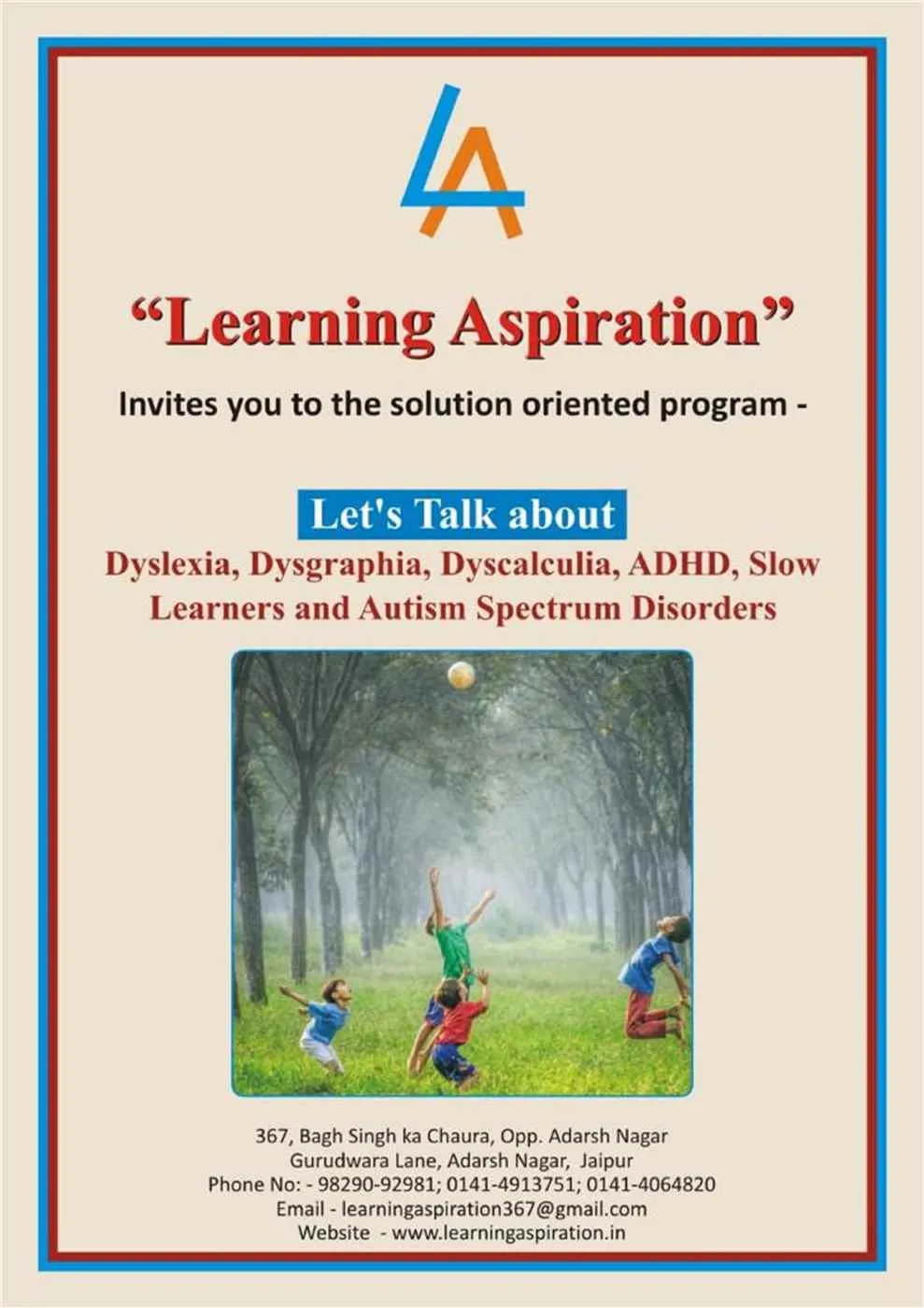 Learning Aspiration