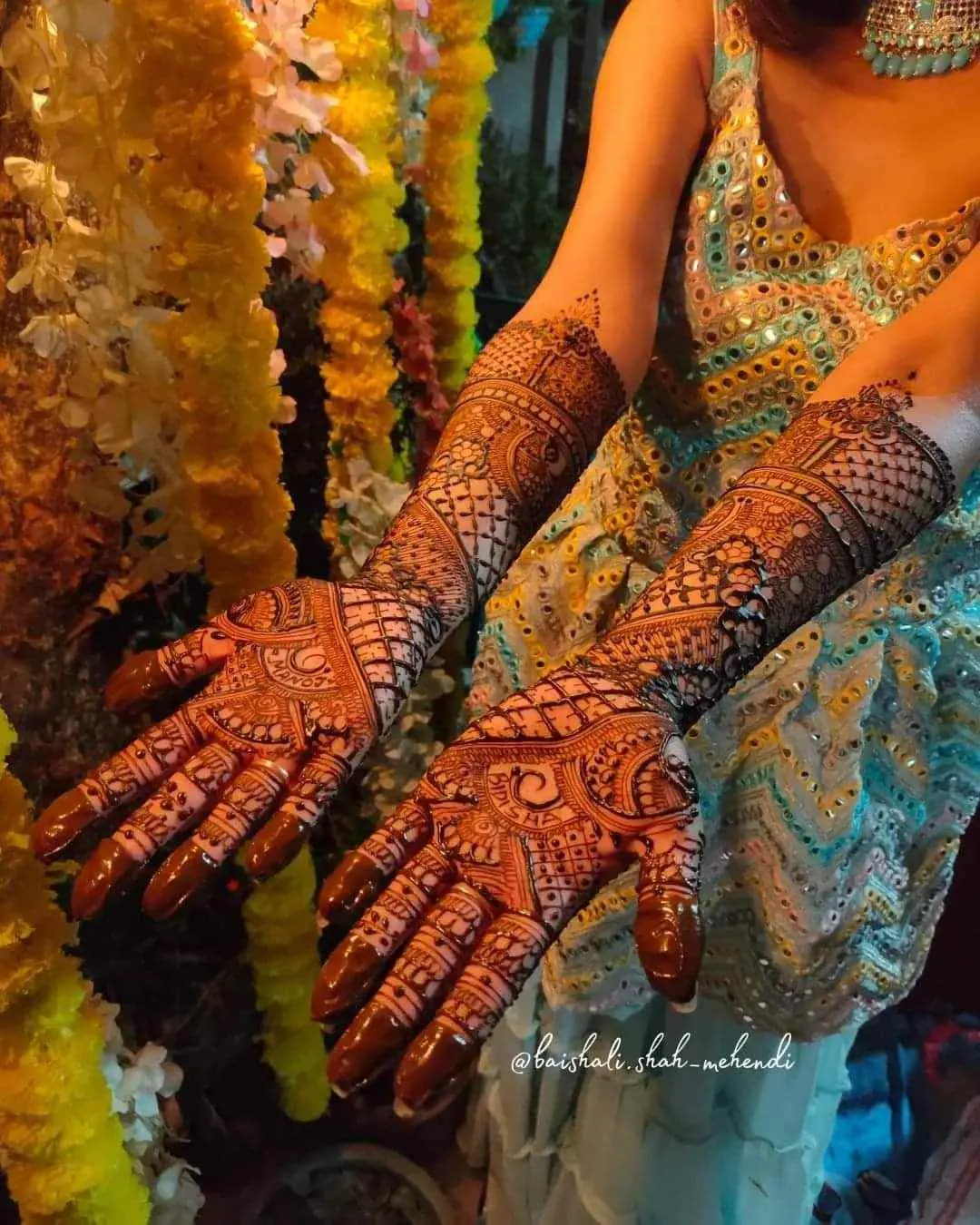 Baishali's Mehendi
