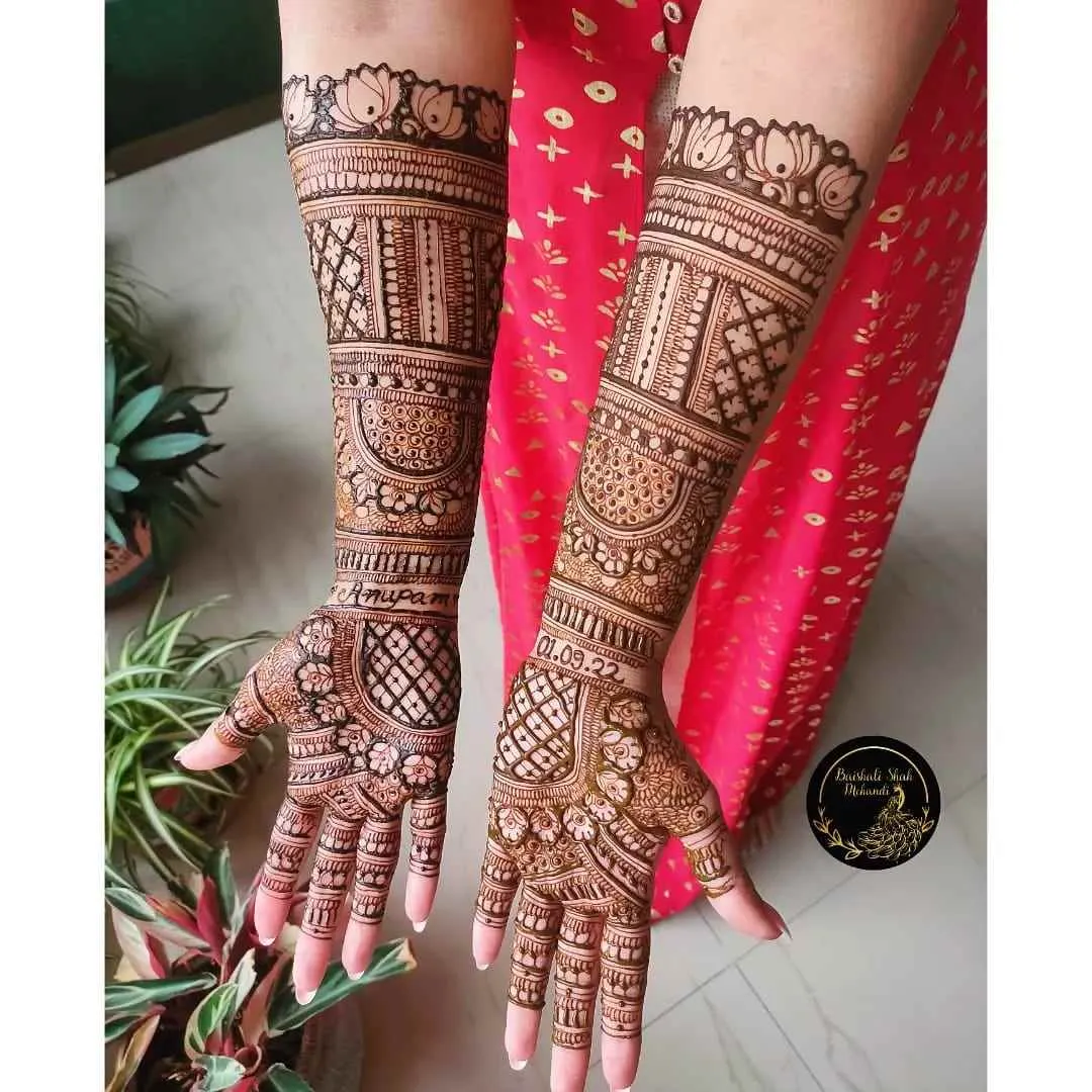 Baishali's Mehendi