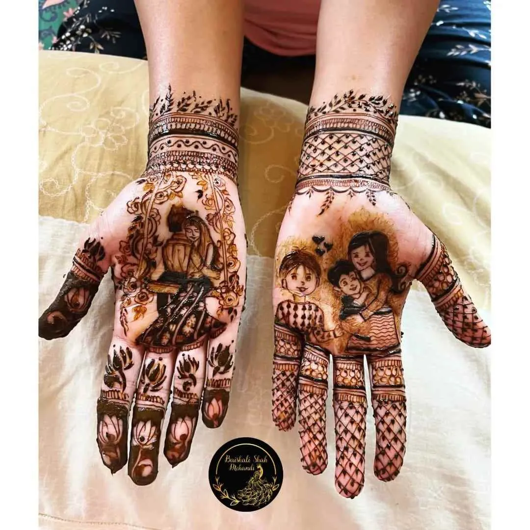 Baishali's Mehendi