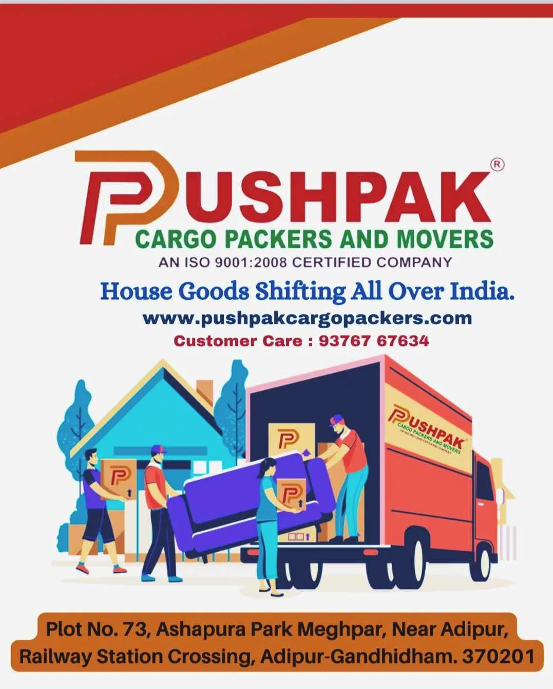 Pushpak Cargo Packers And Movers