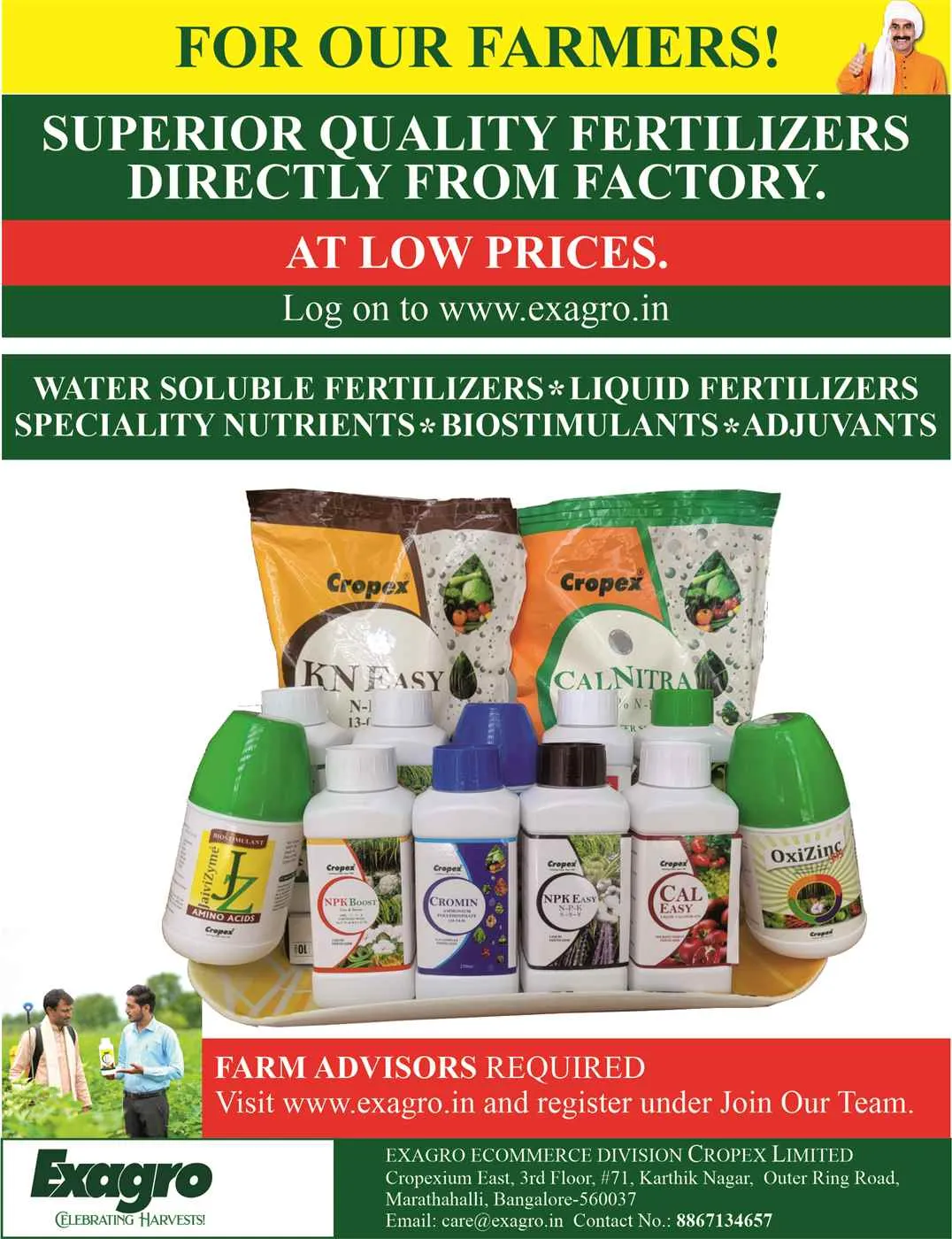 Cropex Limited Cropex Limited