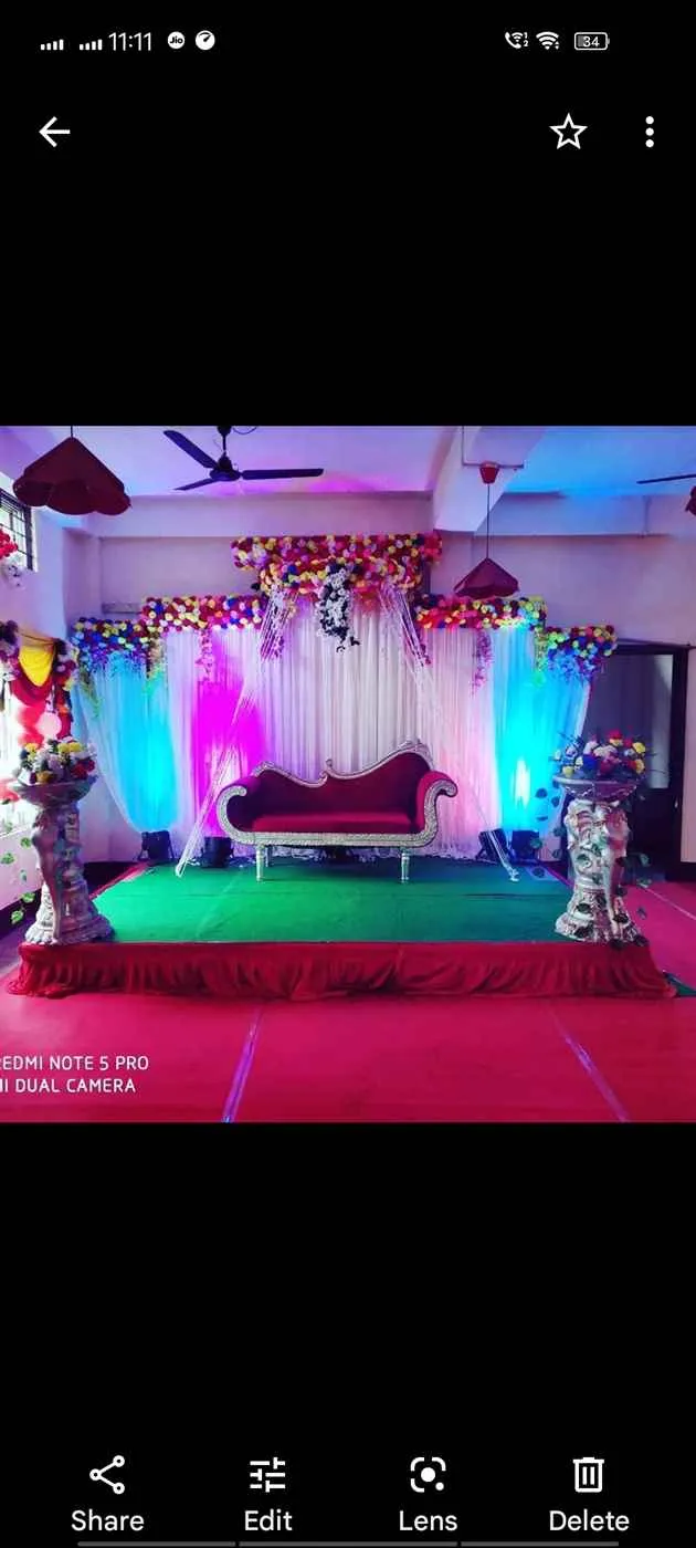 Hall decoration Hall decoration