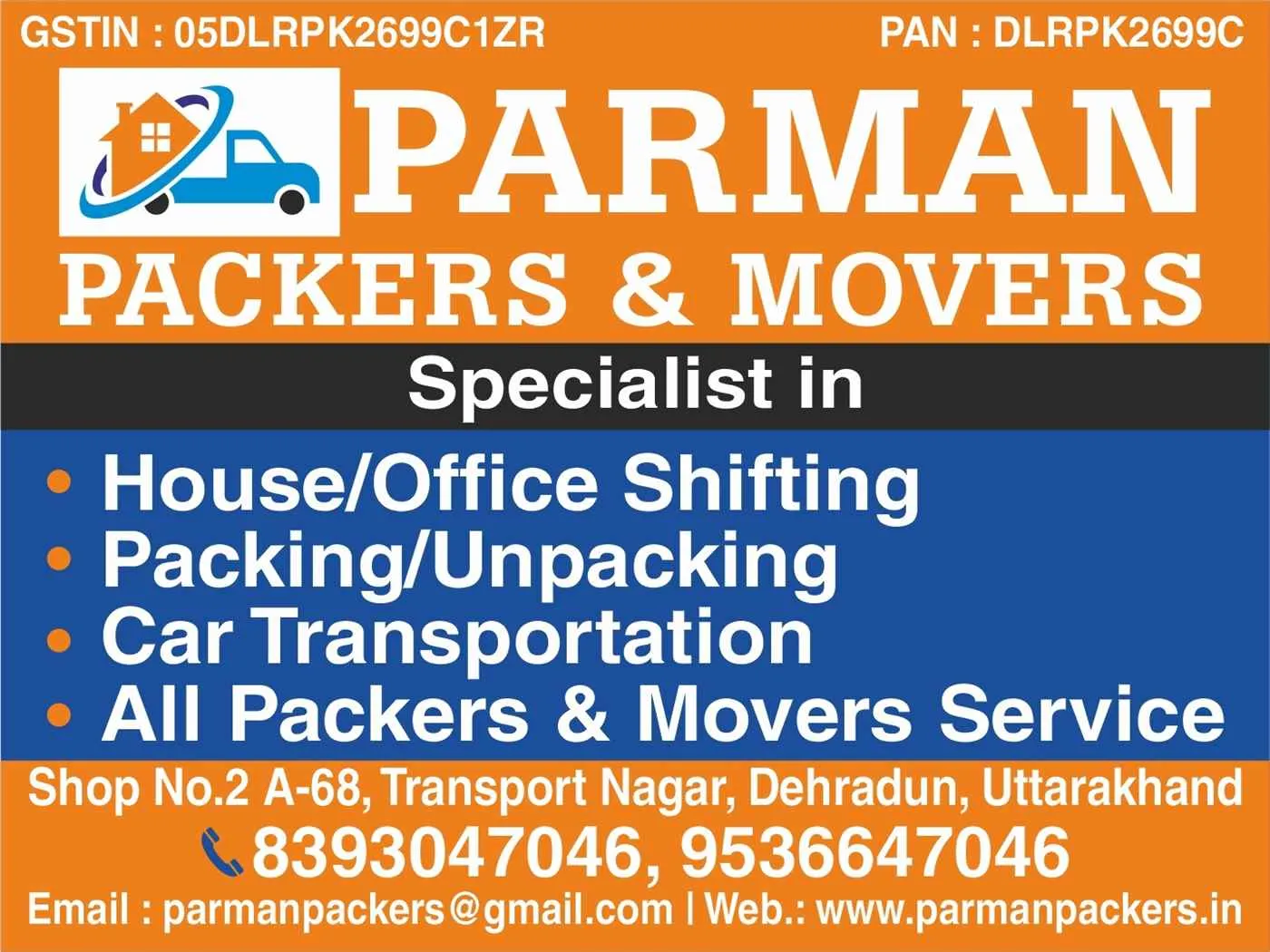 Parman Packers and Movers Parman Packers and Movers