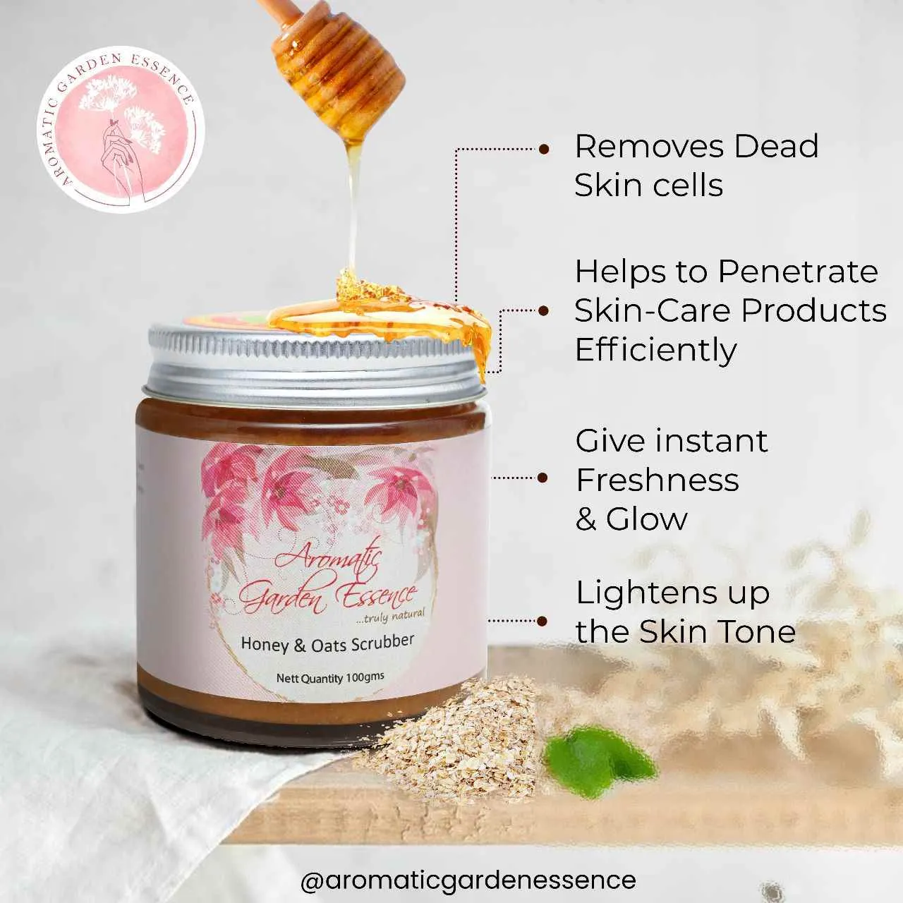 AGE Honey & Oats Scrubber AGE Honey & Oats Scrubber