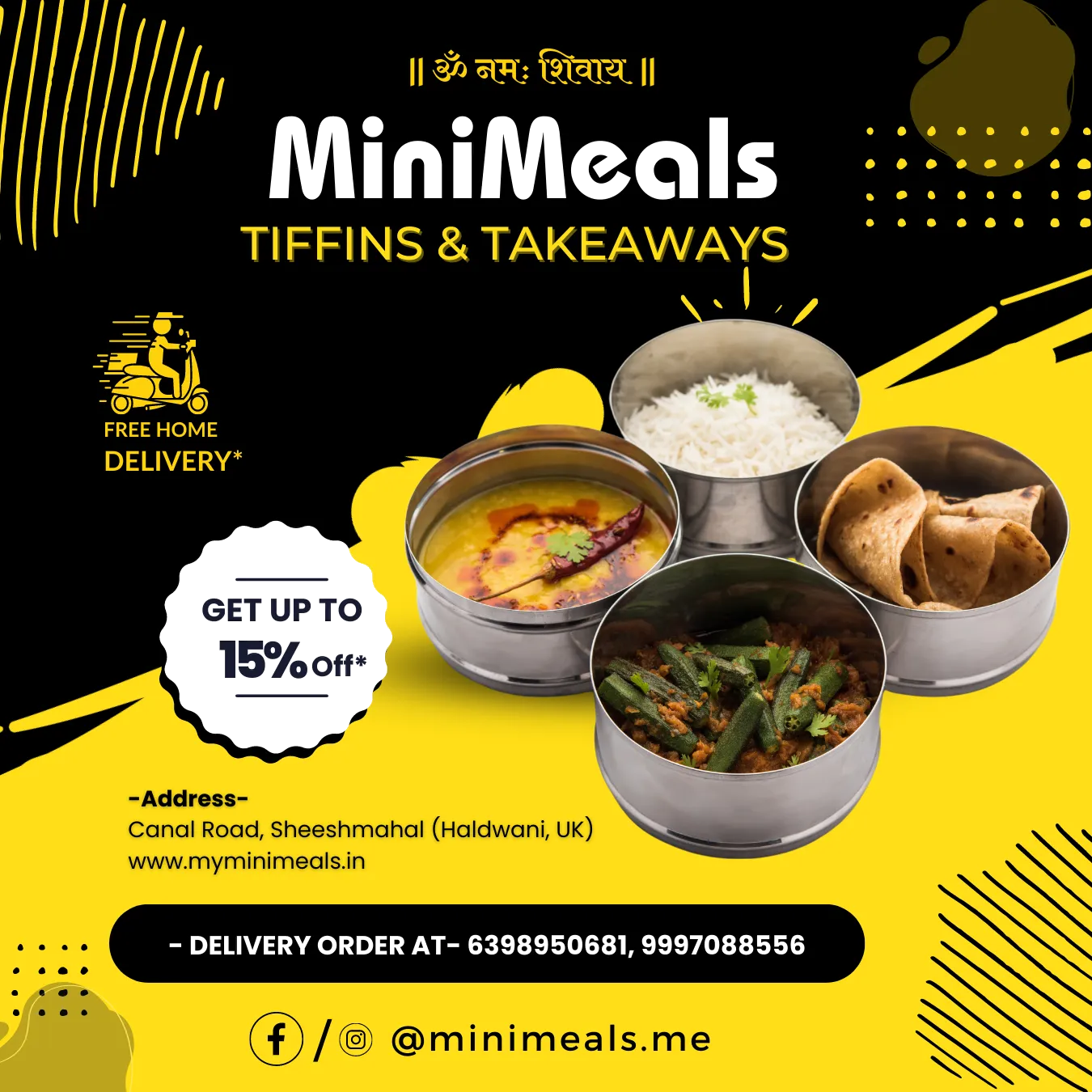 Mini Meals - Tiffin and Takeaway Services