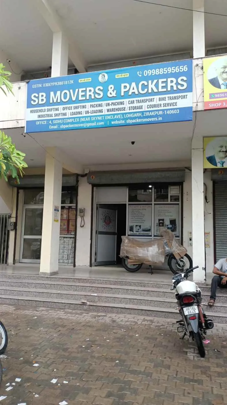 SB Movers and Packers Zirakpur