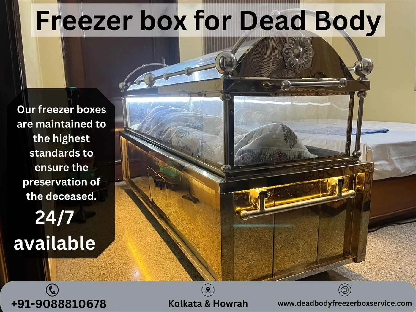 Dead Body Freezer Box Service