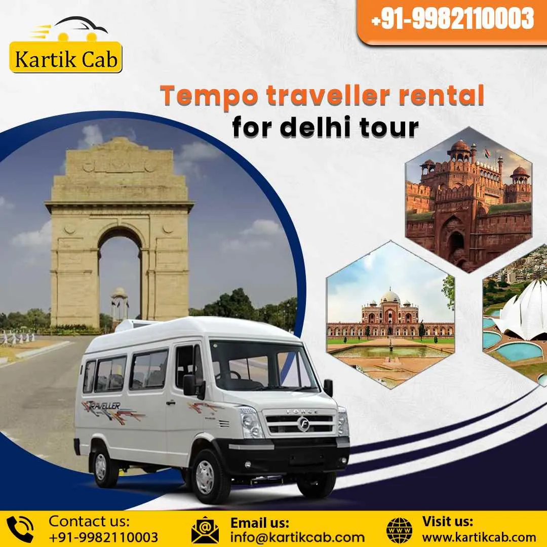 Tempo traveller hire for delhi tour Tempo traveller hire for delhi tour