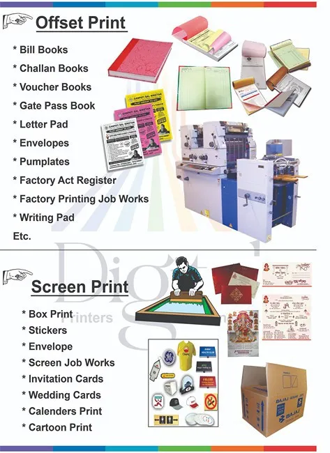 Offset & Screen Print Offset & Screen Print