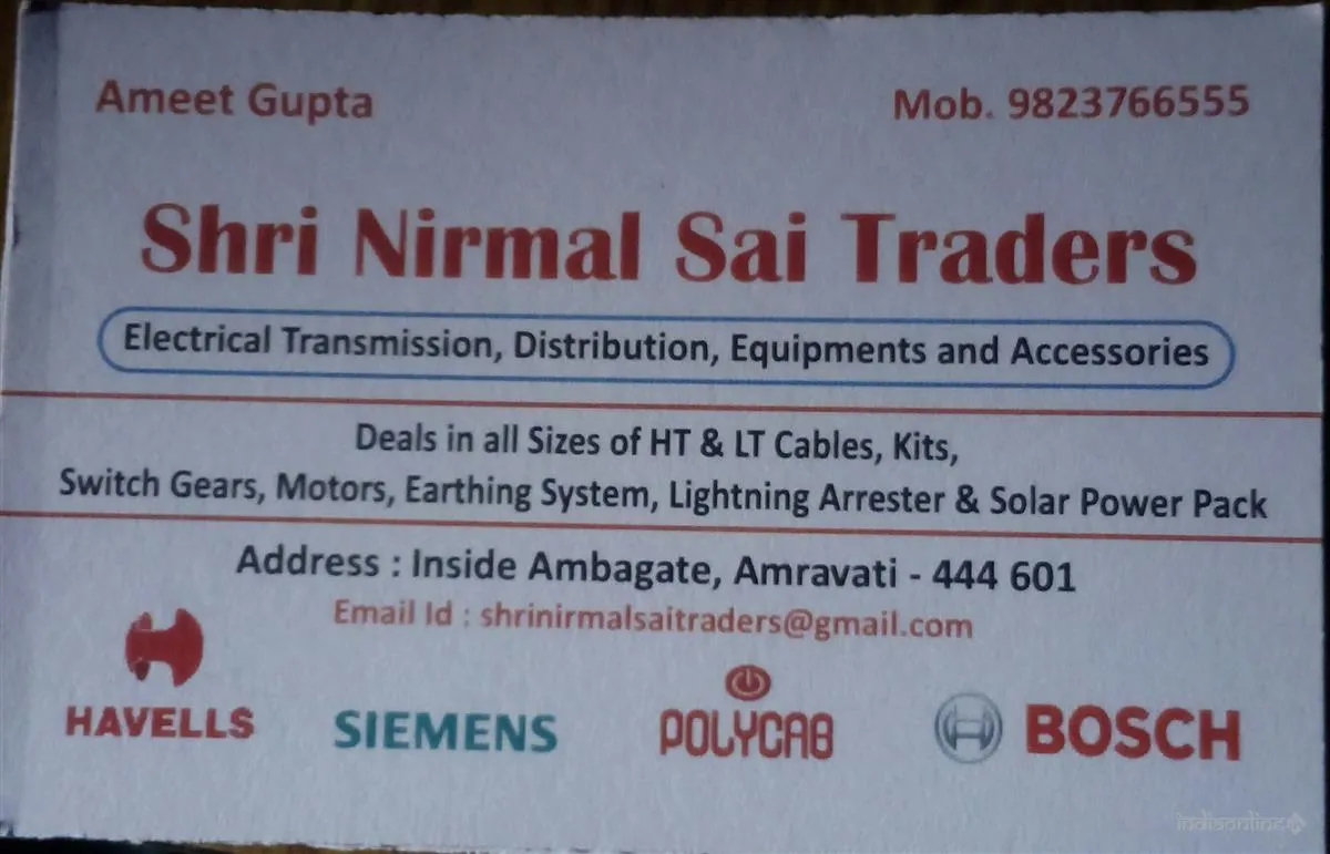 Shri Nirmal Sai Traders