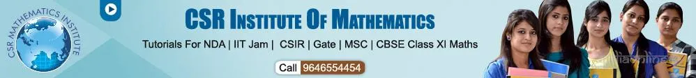 CSR Mathematics CSR Mathematics