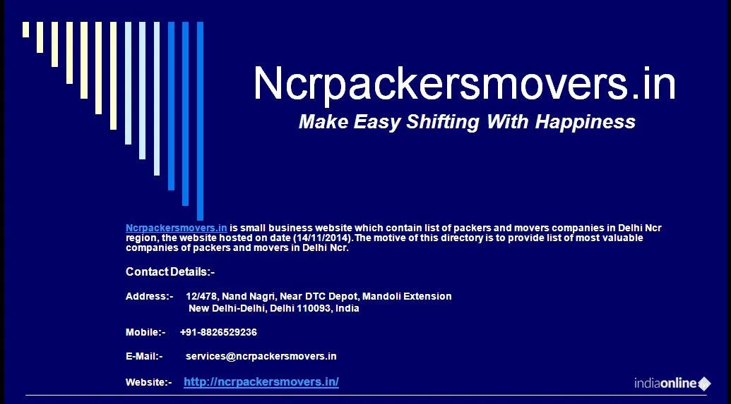 NCR Packers Movers