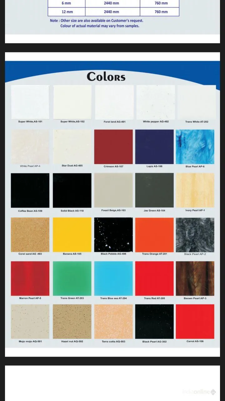 Arista Solid Surface