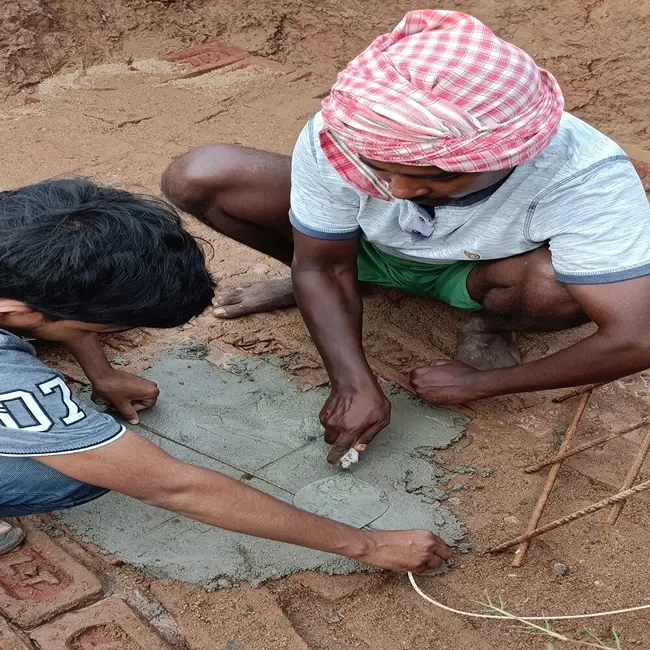 Column Center Marking