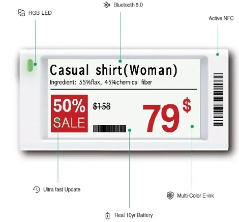 Electronic Shelf Lable Electronic Shelf Lable
