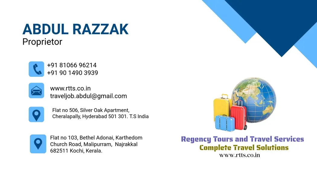 REGENCY TOURS AND TRAVEL SERVICES