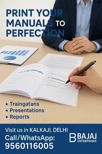 Booklet printing and Binding