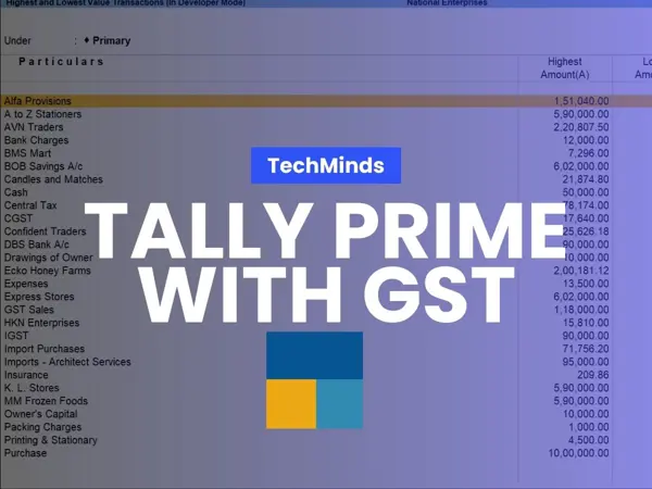 Tally Prime with GST Tally Prime with GST
