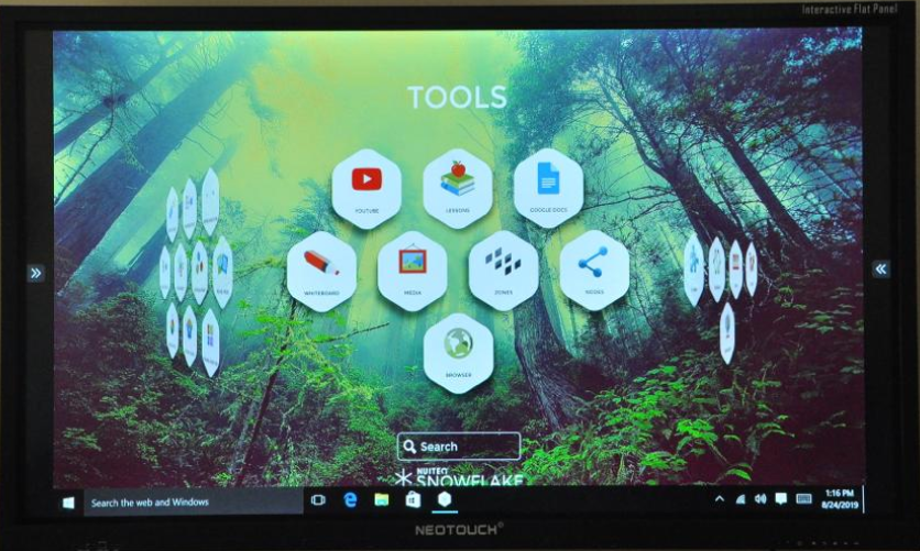 interactive flat panel