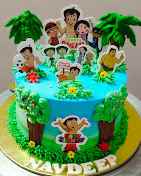 Chota Bheem Themed Birthday Cake