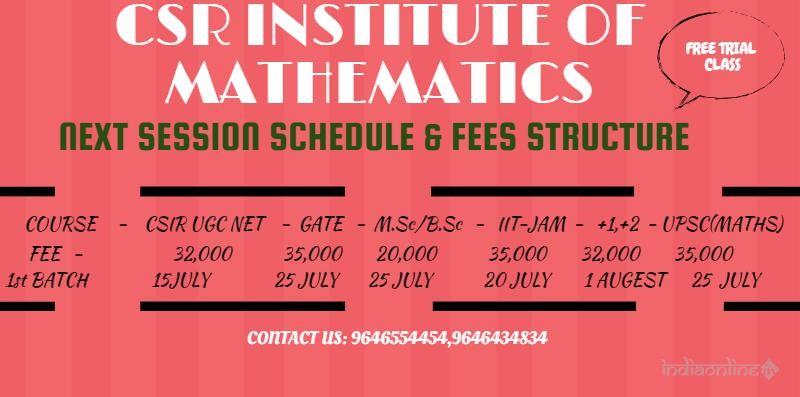 CSIR UGC JRF(Net) CSIR UGC JRF(Net)