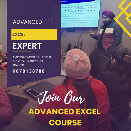 Advanced Excel Course Advanced Excel Course