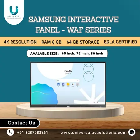 Samsung Interactive Flat Panel Displays WAF Series Samsung Interactive Flat Panel Displays WAF Series