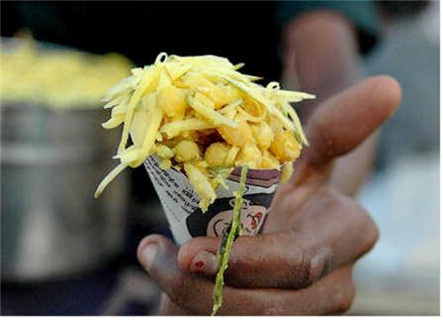 The Food at Marina Beach in Chennai